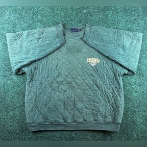 NFL Green Bay Packers Quilted Crewneck Sweater - Green